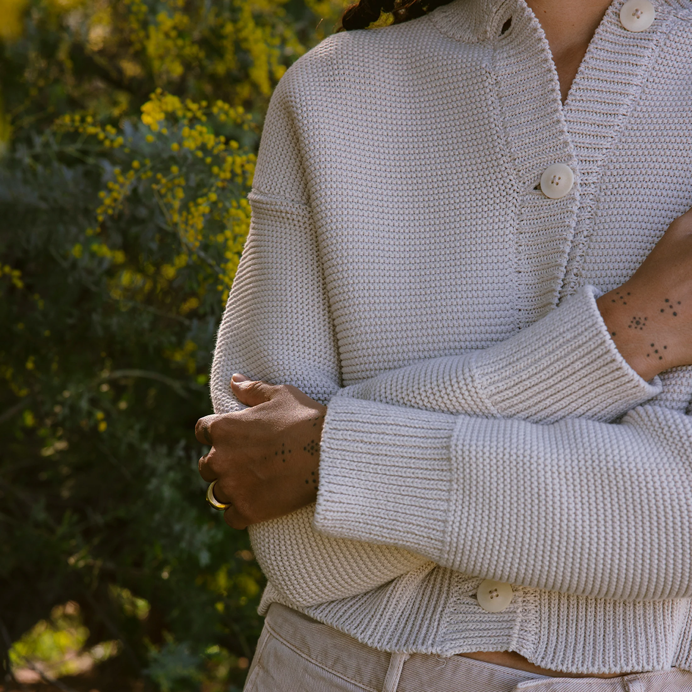 Hilma Cardigan | Cream - Image 6